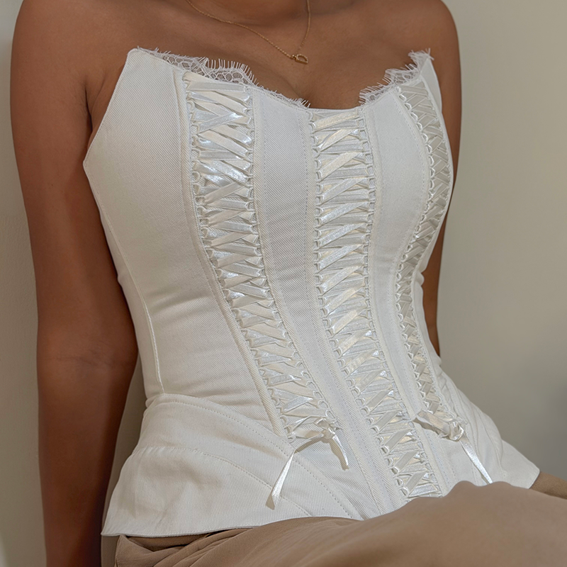 Corset cisne blanco 2